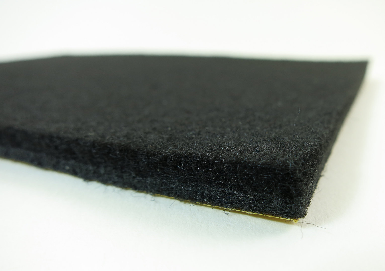 Profi Filzplatte 6mm selbstklebend - DIN Formate | schwarz