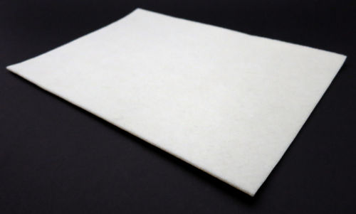 Filzplatte selbstklebend - DIN Formate 2mm dick | weiß